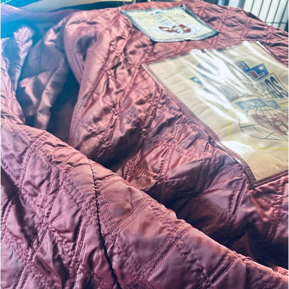 Wu-Wear USA Authentic Original Leather RARE Vintage 90s Jacket - Picture 14 of 14